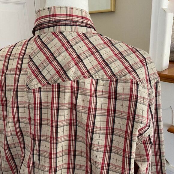 Hurley Plaid Long Sleeve Shirt SZ L NWOT - Picture 3 of 10